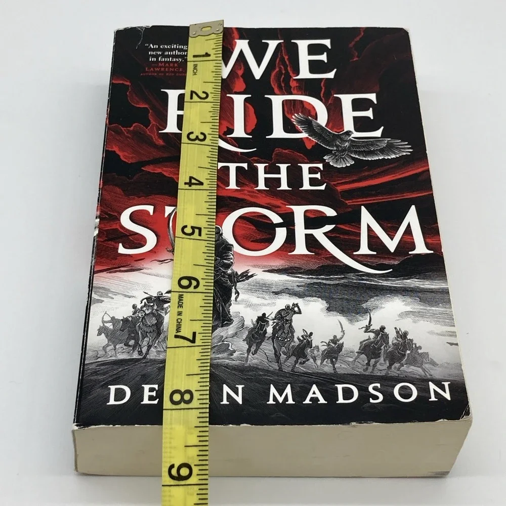 We Ride the Storm: The Reborn Empire #1 by Devin Madson paperback, Fantasy novel